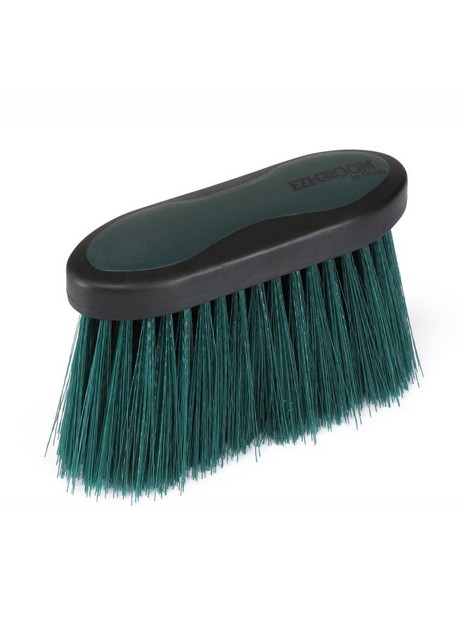 Shires Equestrian Ezi-Groom Grip Long Bristle Dandy Brush (Orange) - Image 4